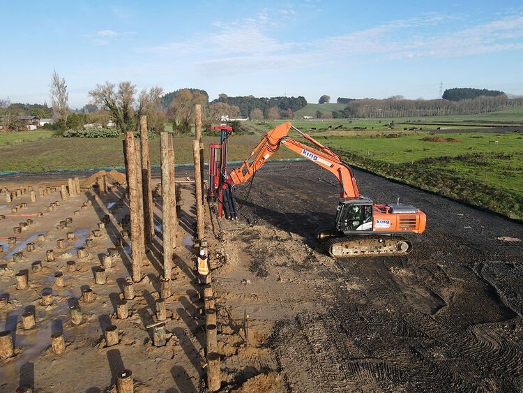 King Group pile driving