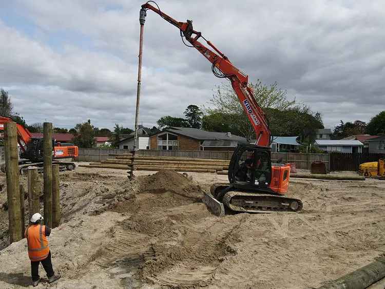 King group drilling for foundations